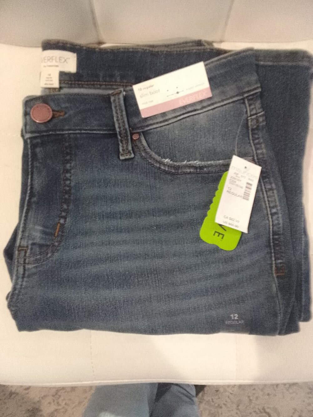 EverFlex 12 Regular Slim Boot Jeans - Picture 1 of 4